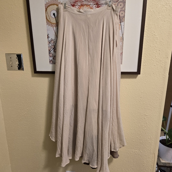 Boho Lace Maxi Skirt, size L - Picture 6 of 8